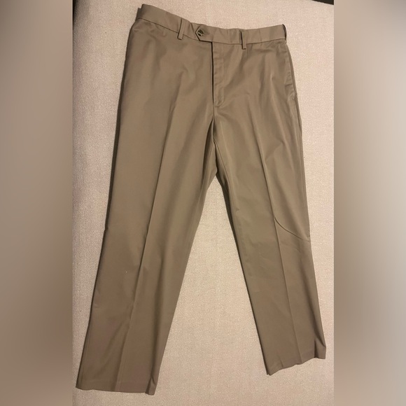 Perry Ellis Portfolio Pants Men's 34x32 Dress Khaki Straight Leg - Picture 1 of 2